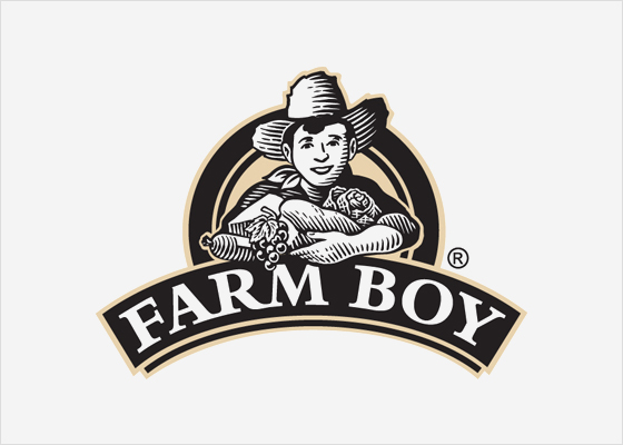 Une carte de l’Ontario qui indique l'emplacement des fournisseurs locaux de Farm Boy.